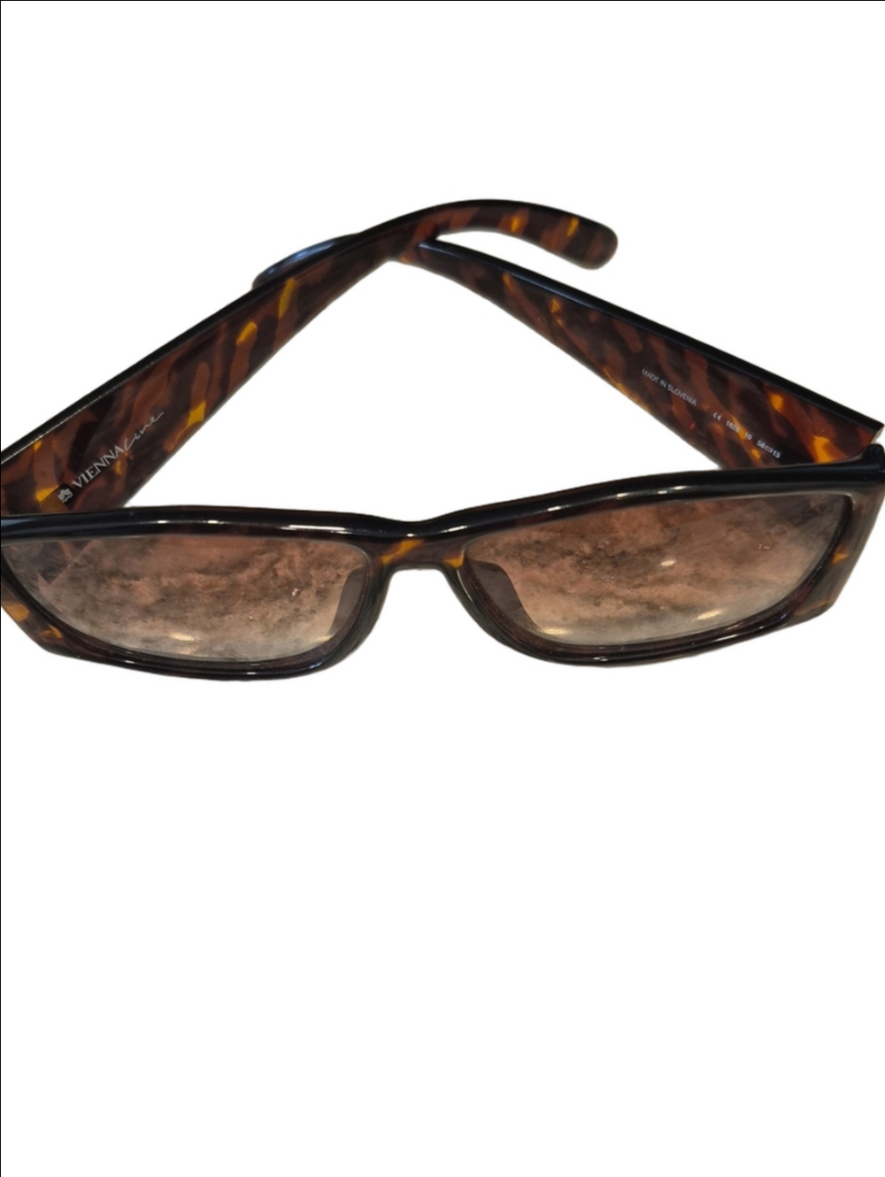 Vintage Viennaline Tortoiseshell Sunglasses - Brown Lenses